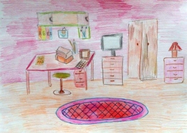 Рисунок на тему моя комната (68 фото) » Рисунки для срисовки и не только